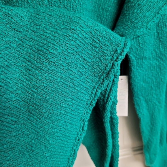 Abound Green Drop Shoulder Knit Sweater Top - Picture 6 of 11